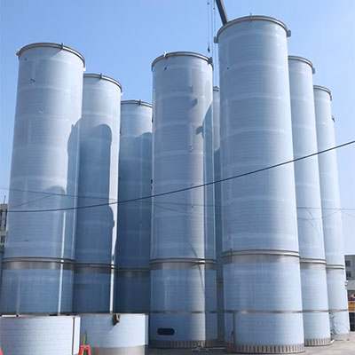 Dự án 18 silo ngoài trời của Niasi được xây dựng theo tiêu chuẩn cao