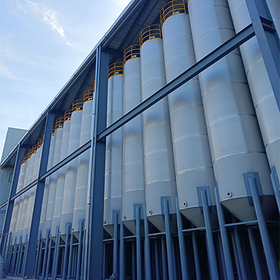 Niasi Outdoor Silo Giải quyết các điểm đau về lưu trữ vật liệu công nghiệp cốt lõi